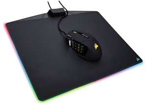 ماوس پد کورسیر مدل MM800 RGB Polaris سایز استاندارد Mouse Pad: Corsair MM800 RGB Gaming