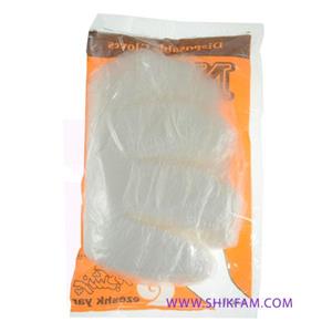 دستکش یک بار مصرف سلفونی single use glove 