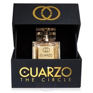 ادوپرفیوم زنانه و مردانه کوارزو د سیرکل مدل Just White Gold Cuarzo The Circle fo FOR MEN 30MIL 