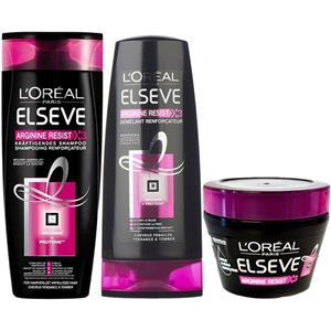 پک ضد ریزش مو لورآل سری Elseve مدل Arginine Resist X3 بسته 3 عددی Loreal Elseve Arginine Resist Anti-Loss Hair Pack 3Pcs