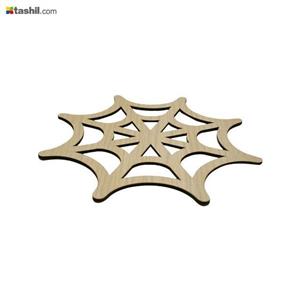 زیر قابلمه چوبی تک لایه برش لیزری اسپایدر G664