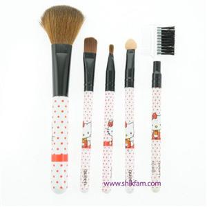 ست قلم و شوت ارایشی 5 تکه Queen Brush 5 Pcs Set