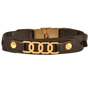 دستبند چرمی کهن چرم مدل BR74-7 Kohan Charm BR74-7 Leather Bracelet