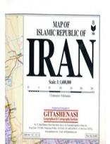 نقشه ایران کد 449 استانها 