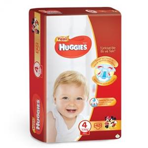 پوشک نوزاد سایز 4 (42 عددی) دخترانه هاگیز Huggies 