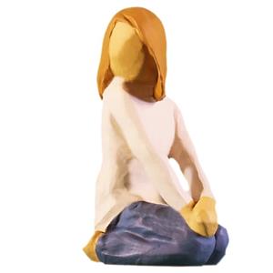 مجسمه امین کامپوزیت مدل کودک شاد کد 54 Amin Composite Joyful Child Statue 