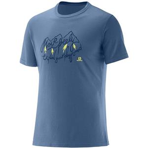 تی شرت آستین کوتاه مردانه سالومون مدل Road Trip Salomon Road Trip Short Sleeve T-shirt For Men