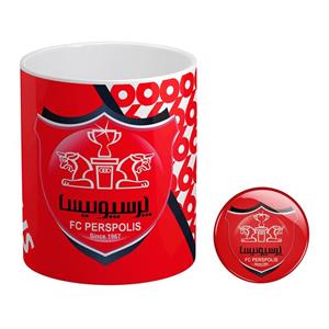 ماگ لومانا مدل LP0339 Persepolis به همراه پیکسل Lomana Persepolis LP0339 Mug With Badge Pin