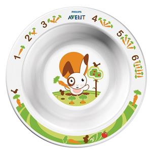 کاسه کودک اونت مدل Rabbit SCF706 Avent Rabbit SCF706 Baby Bowl