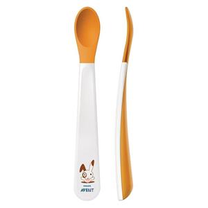 قاشق کودک اونت مدل Rabbit SCF710 بسته 2 عددی Avent Rabbit SCF710 Baby Spoon Pack Of 2