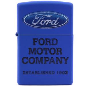 فندک زیپو مدل Ford Motor Company Royal Blue Matte کد 28838