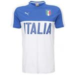 Puma FIGC Italia Fanwear Short Sleeve T-Shirt For Men