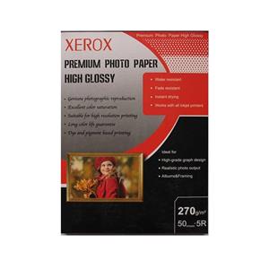 کاغذ عکس زیراکس مدل High Glossy سایز A5 بسته 50 عددی XEROX Premium Photo Paper Pack Of 