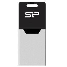 فلش مموری USB OTG سیلیکون پاور مدل X20 ظرفیت 16 گیگابایت Silicon Power Mobile X20 USB OTG Flash Drive - 16GB