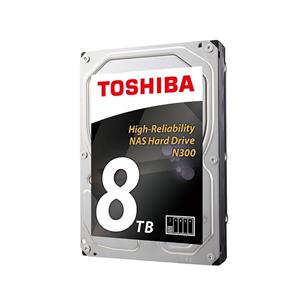 هارددیسک اینترنال توشیبا مدل ایکس 300 با ظرفیت 8 ترابایت TOSHIBA HDWD180 X300 8TB 128MB Cache Internal Hard Drive