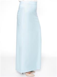 دامن سایز بزرگ زنانه آبی کلاسیک   Appleline 310723 