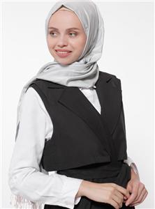 جلیقه زنانه مشکی یقه باز  ساده   Everyday Basic 285699