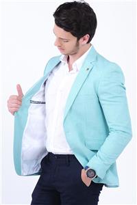 کت تک مردانه سبز نیلی      Vavin -24483
