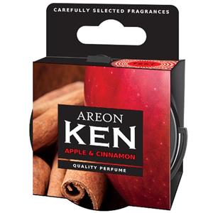 خوشبو کننده خودرو ارئون مدل Ken با رایحه Apple And Cinnamon Areon Car Air Freshener 