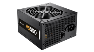 منبع تغذیه کورسیر Corsair PSU VS550 80 PLUS White