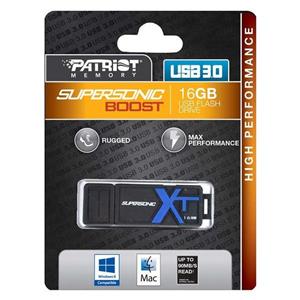 فلش یو اس بی 16 گیگابایت پاتریوت مدل سوپرسونیک بوست XT Patriot 16GB Supersonic Boost XT USB Flash Drive