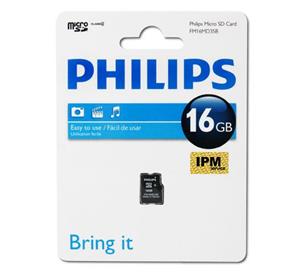 کارت حافظه و رم PhilipsMicroSDHCClass10-16GB