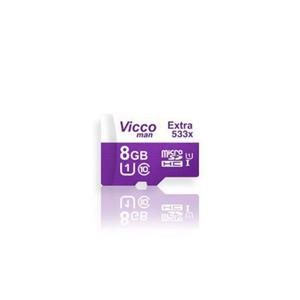 کارت حافظه میکرو اس دی 8 گیگابایت ViccoMan Extra 533x UHS-l U1 