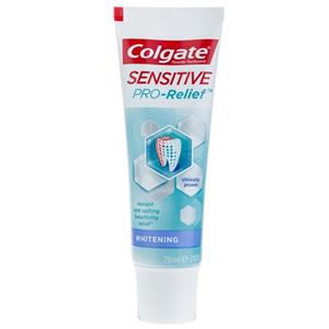 خمیر دندان کلگیت مدل Sensitive Pro-Relief Whitening حجم 75 میلی لیتر Colgate Sensitive Pro-Relief Whitening Toothpaste 75ml