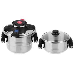 ست زودپز و قابلمه تکنو مدل 601458