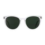 Spy Alcatraz Bare Crystal Happy Gray Green Sunglasses