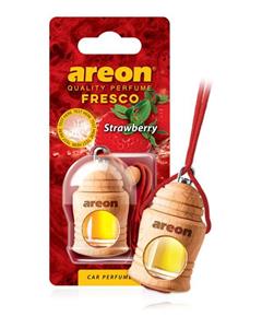 خوشبو کننده ماشین آرئون مدل رفرشمنت با رایحه توت فرنگی Areon Refreshment Strawberry Air Freshener