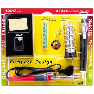 مجموعه 4 عددی تجهیزات الکترونیکی سومو مدل SM 300 Somo SM 300 Electronic tool kit 4pcs