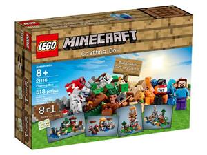 لگو مدل Minecraft Crafting Box کد 21116 LEGO Minecraft 21116 Crafting Box