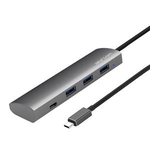 هاب4 پورت USB C به همراه Power Delivery ویولینک مدل WL UH3047C1 Wavlink 4Port HUB With 