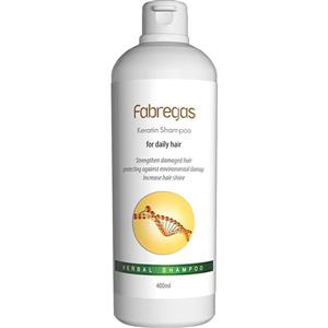 شامپو مو روزانه فابریگاس مدل Keratin حجم 400 میلی لیتر Fabregas Keratin Daily Hair Shampoo 400ml