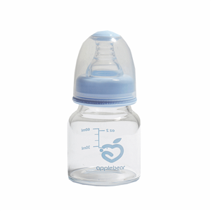 شیشه شیر اپل بیر مدل 9801 ظرفیت 60 میلی لیتر Apple Bear Baby Bottle ML 