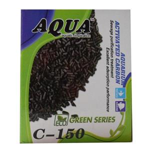 ذغال اکتیو آکواریوم آکوا بسته 150 گرمی Aqua Aquarium Activated Carbon 150gr