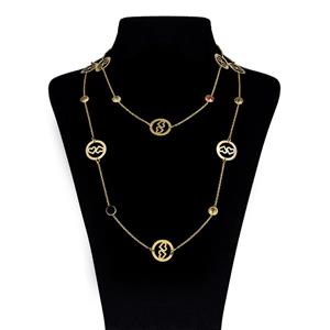 گردنبند طلا 18 عیار ماهک مدل MM0509 Maahak MM0509 Gold Necklace