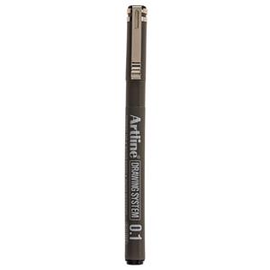 راپید آرت لاین کد EK-231 قطر نوشتاری 0.1 میلی‌متر Artline EK-231 Technical Pen Line Width 0.1 mm