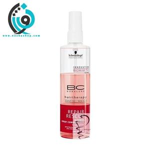  اسپری کاندیشنر دوفاز تقویتی و ترمیم کننده موهای صدمه دیده بناکور Bonacure Repair Rescue Intense Spray Conditioner