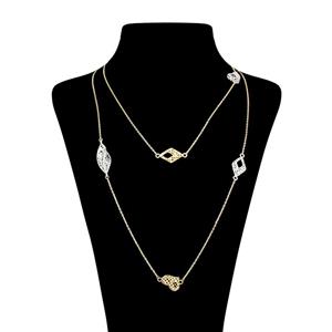 گردنبند طلا 18 عیار ماهک مدل MM0518 Maahak MM0518 Gold Necklace