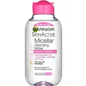 محلول پاک کننده پوست گارنیه مدل Skin Active حجم 125 میلی لیتر Garnier Skin Active Micellar Cleansing Water 125ml