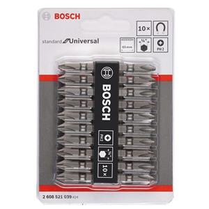 سری پیچ گوشتی بوش مدل Double Ended بسته 10 عددی Bosch Double Ended Screwdriver Bits Pack of 10