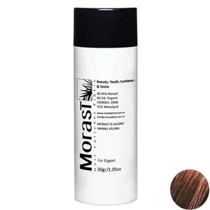 پودر پرپشت کننده مورست مدل Mocha مقدار 30 گرم Morast Mocha Hair Fattener Fiber30g