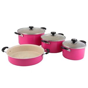 سرویس پخت و پز 7 پارچه پاک کد 600009 Pak 600009 Cookware Set 7 Pcs