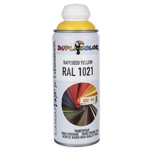 اسپری رنگ زرد دوپلی کالر مدل RAL 1021 حجم 400 میلی لیتر Dupli Color RAL 1021 Rapeseed Yellow Paint Spray 400ml