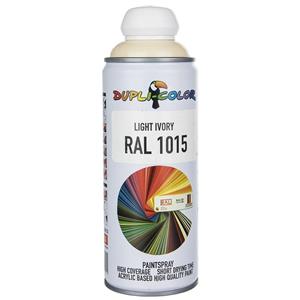 اسپری رنگ استخونی دوپلی کالر مدل RAL 1015 حجم 400 میلی لیتر Dupli Color RAL 1015 Light Ivory Paint Spray 400ml