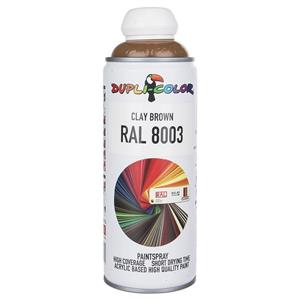 اسپری رنگ قهوه ای دوپلی کالر مدل RAL 8003 حجم 400 میلی لیتر Dupli Color RAL 8003 Clay Brown Paint Spray 400ml