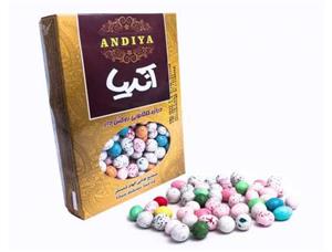 دراژه شکلاتی روکش دار رنگی