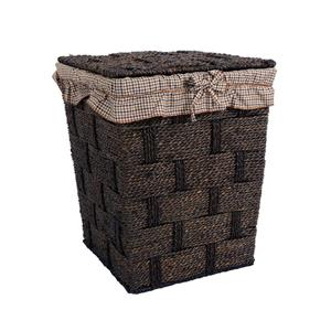 سبد لباس حصیری ژینورا مدل CH201 سایز بزرگ Gynura CH201 Laundry Basket Large Size